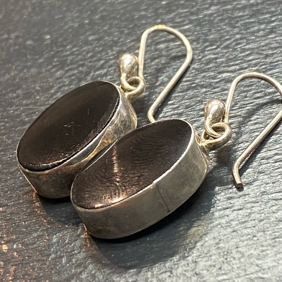 Vintage Real Silver Earrings - Picture 4 of 7
